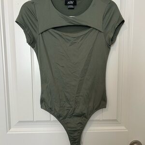 Olive Green Bodysuit
